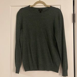 J Crew - Dark Green Cashmere Sweater - 100% Italian Cashmere - Size Small